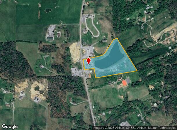 Rt 20 Speedway, Athens, WV Parcel Map