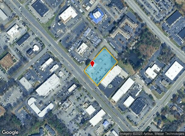 7912 W Broad St, Henrico, VA Parcel Map