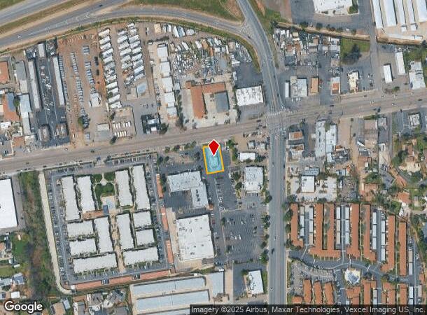 12061 Woodside Ave, Lakeside, CA Parcel Map