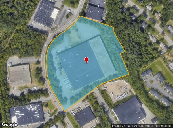  275 Bodwell St, Avon, MA Parcel Map