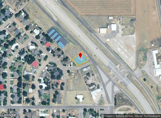 1701 Avenue D, Abernathy, TX Parcel Map