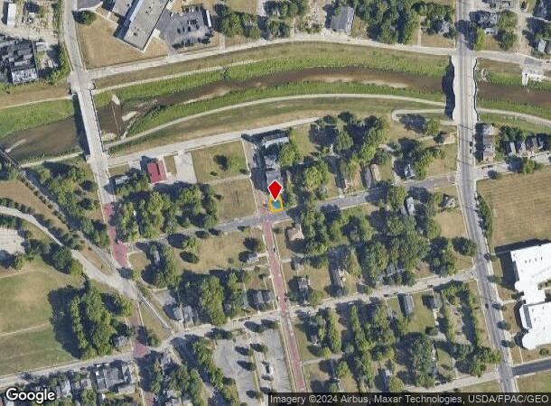  408 N Conover St, Dayton, OH Parcel Map