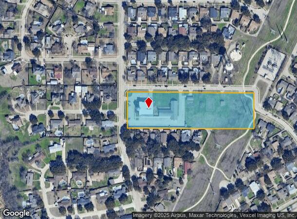  5220 Blair Oaks Dr, The Colony, TX Parcel Map