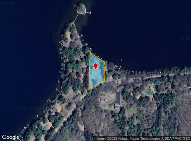  10338 Big Arbor Vitae Dr, Woodruff, WI Parcel Map