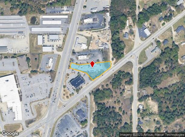 1424 Two Notch Rd, Lexington, SC Parcel Map