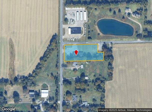 1642 N Main St, Benton, IL Parcel Map