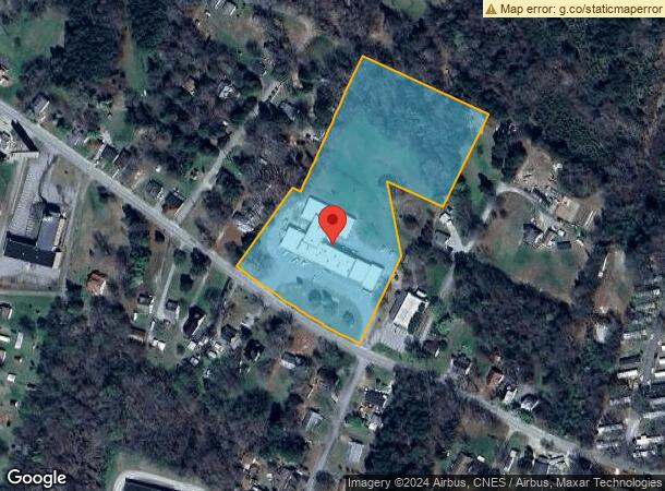  1540 Halifax Rd, Danville, VA Parcel Map