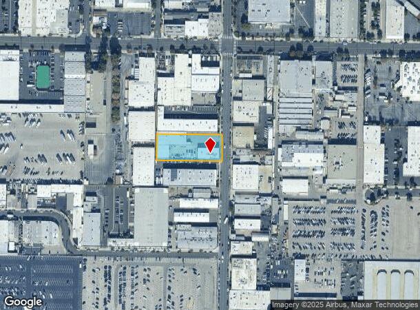  2521 N Ontario St, Burbank, CA Parcel Map