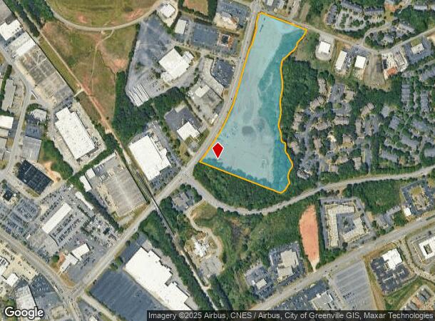  200 Haywood Rd, Greenville, SC Parcel Map