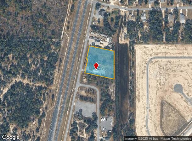 10408 Nicasio Rd, Weeki Wachee, FL Parcel Map