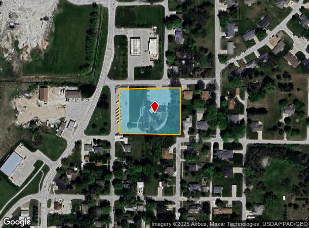 919 N Chestnut St, Avoca, IA Parcel Map