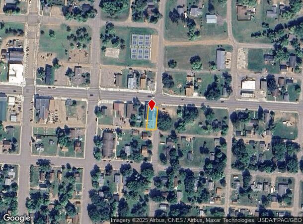 100 4Th St, Ironton, MN Parcel Map