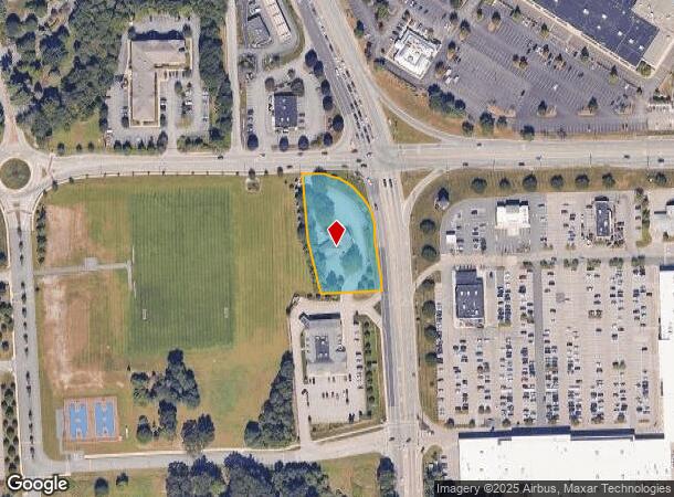 1269 S County Trl, East Greenwich, RI Parcel Map