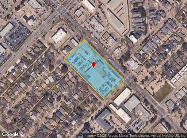  5555 Lemmon Ave, Dallas, TX Parcel Map