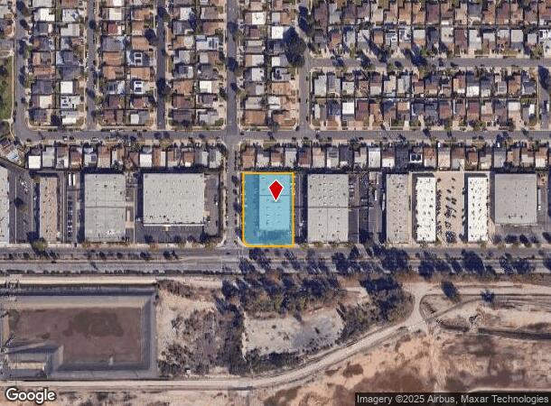  1609 E Del Amo Blvd, Carson, CA Parcel Map