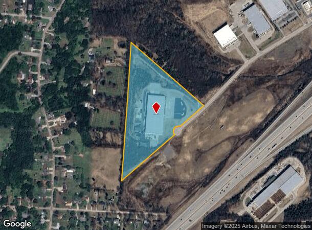 2000 Watkins Glen Dr, Franklin, OH Parcel Map