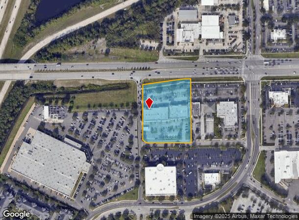  10943 Causeway Blvd, Brandon, FL Parcel Map