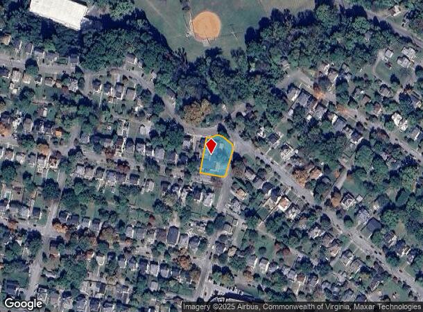  1007 Amherst St Sw, Roanoke, VA Parcel Map