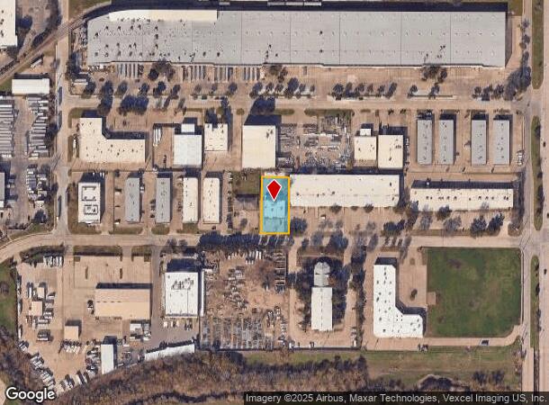 1440 Halsey Way, Carrollton, TX Parcel Map