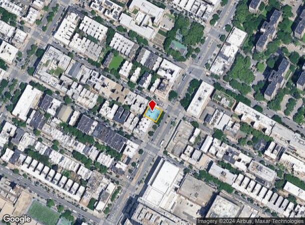  100 Odell Clark Pl, New York, NY Parcel Map