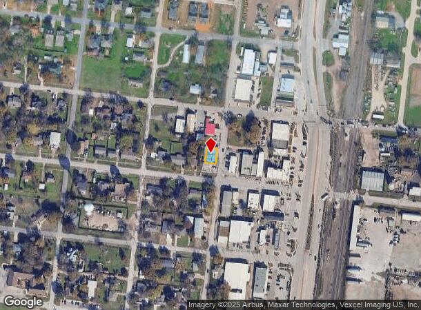  407 N Sealy Ave, Justin, TX Parcel Map