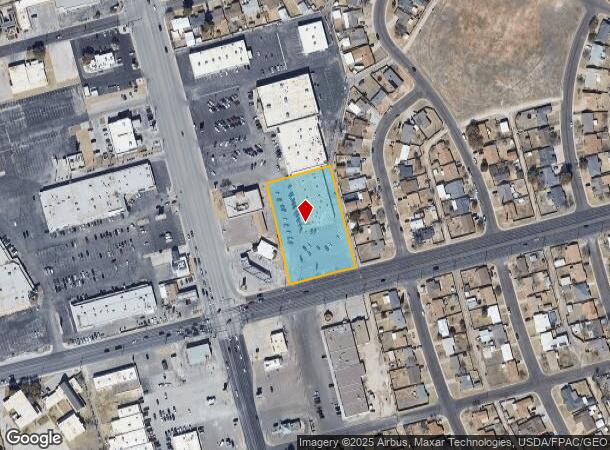 2720 N Grandview Ave, Odessa, TX Parcel Map