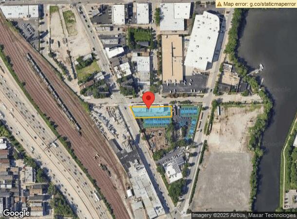  1467 N Elston Ave, Chicago, IL Parcel Map