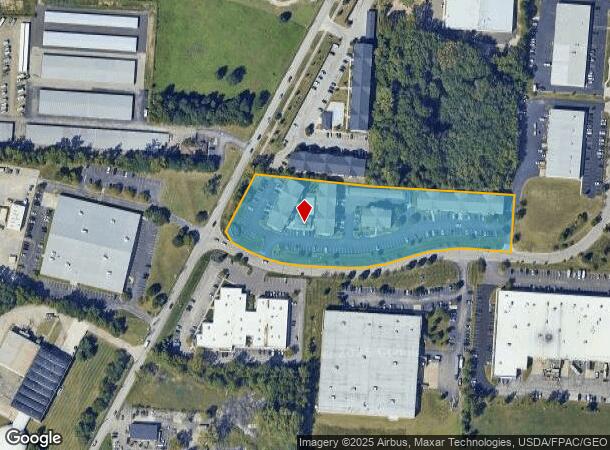 785 Cross Pointe Rd, Columbus, OH Parcel Map