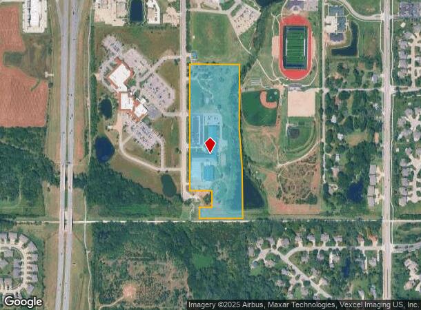  1870 N Founders Cir, Wichita, KS Parcel Map