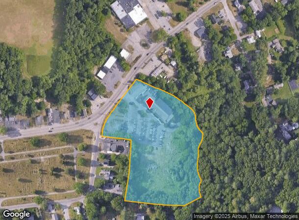 184 W Main St, Norton, MA Parcel Map