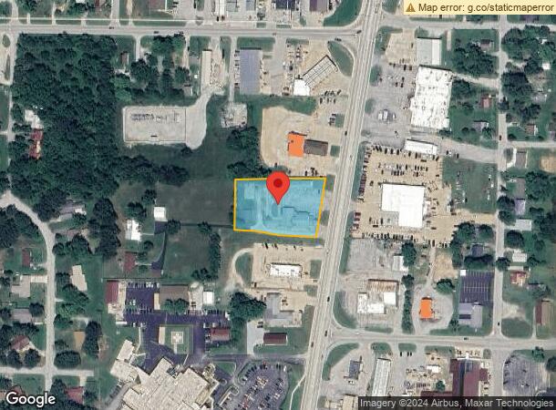  1121 S Sam Houston Blvd, Houston, MO Parcel Map