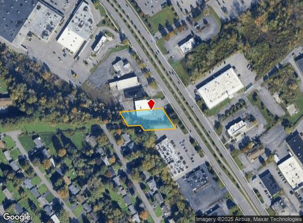 3196 Erie Blvd E, Syracuse, NY Parcel Map