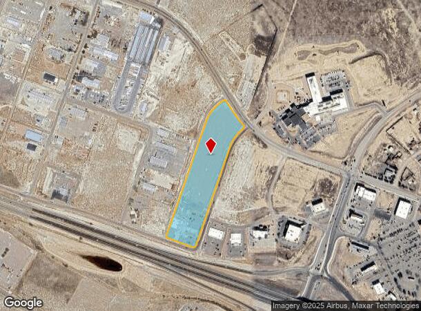  893 E Enterprise Dr, Pueblo, CO Parcel Map