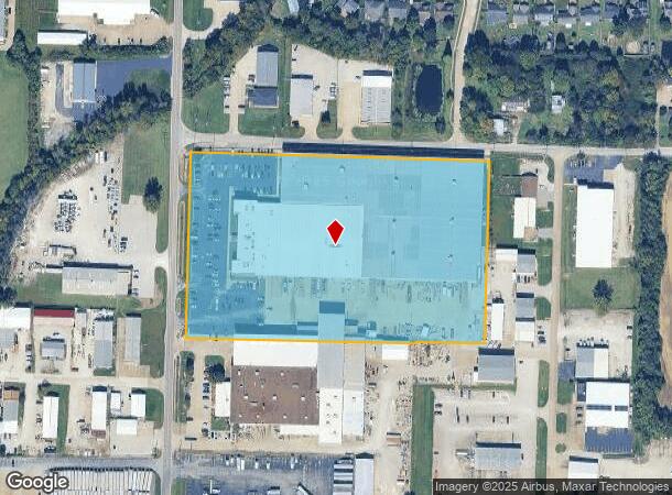 8233 Baumgart Rd, Evansville, IN Parcel Map