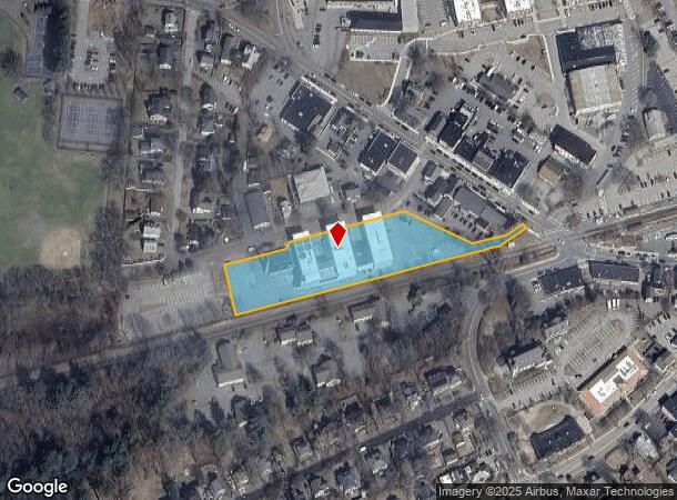  23 Bradford St, Concord, MA Parcel Map