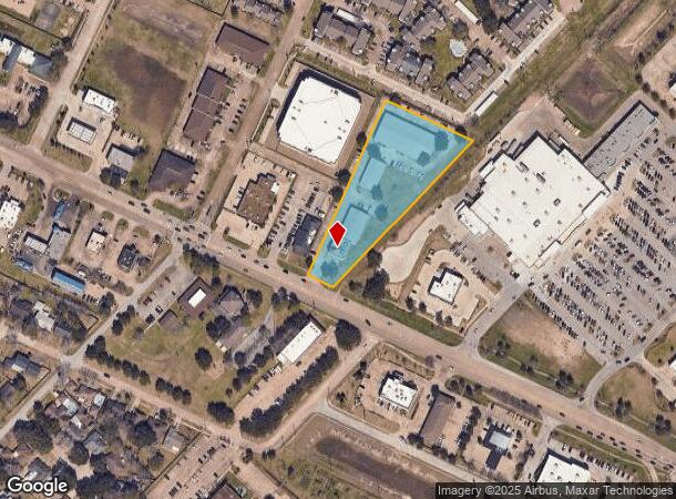 2911 Broadway St, Pearland, TX Parcel Map