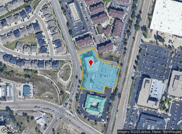 5825 Delmonico Dr, Colorado Springs, CO Parcel Map