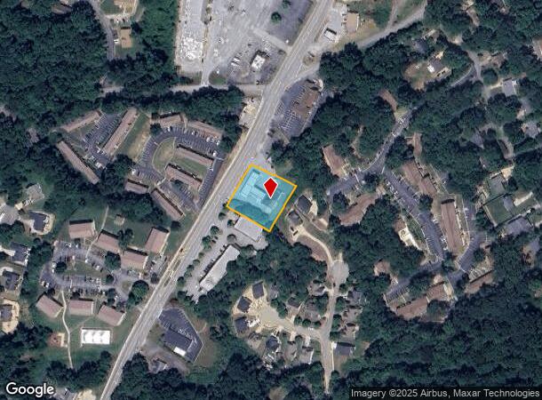  1680 Park Hill Dr, Gainesville, GA Parcel Map