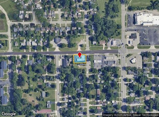  1450 Holmes Rd, Ypsilanti, MI Parcel Map