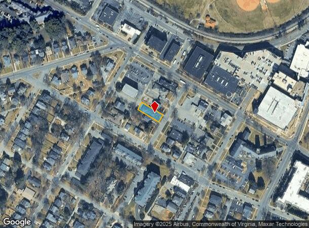  2117 Rosalind Ave Sw, Roanoke, VA Parcel Map