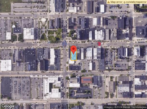  165 W Michigan Ave, Jackson, MI Parcel Map