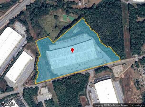 650 Broadway Ave, Braselton, GA Parcel Map