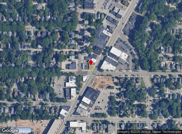  1503 Plainfield Ave Ne, Grand Rapids, MI Parcel Map