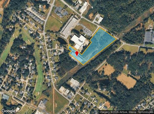  165 Dancer Dr, Easley, SC Parcel Map