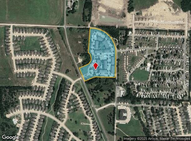  5111 N Travis St, Sherman, TX Parcel Map
