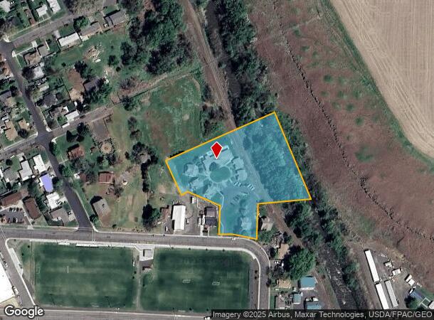 215 Thorn Ave, Milton Freewater, OR Parcel Map