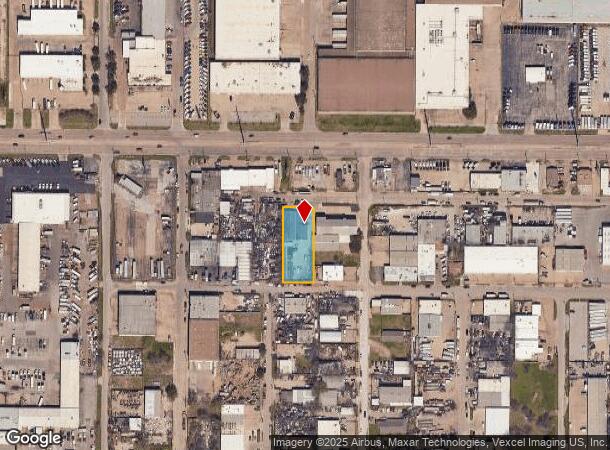 3514 Easy St, Dallas, TX Parcel Map