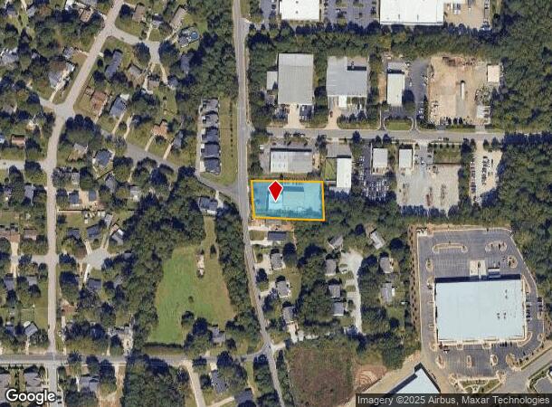 2003 Schieffelin Rd, Apex, NC Parcel Map