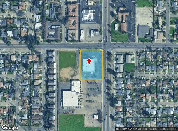 4595 N Cedar Ave, Fresno, CA Parcel Map