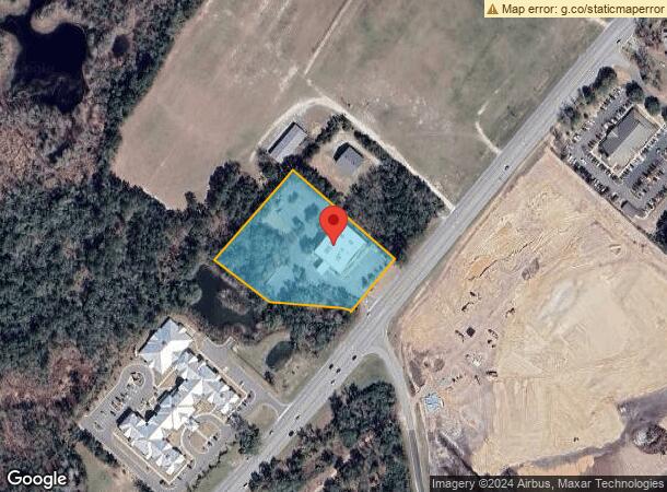  14057 Us Highway 17, Hampstead, NC Parcel Map